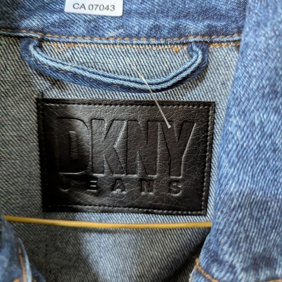 DKNY Blue Denim Jacket - Picture 4 of 4